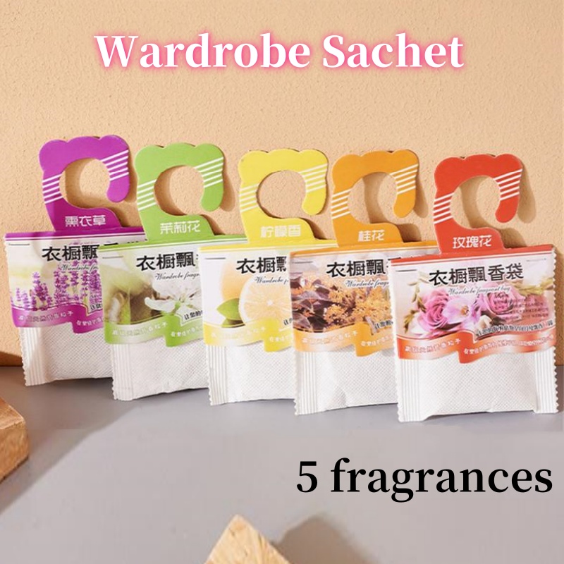 Home Fragrance Oud - 5pcs Wardrobe Fragrance Sachets Smell Incense