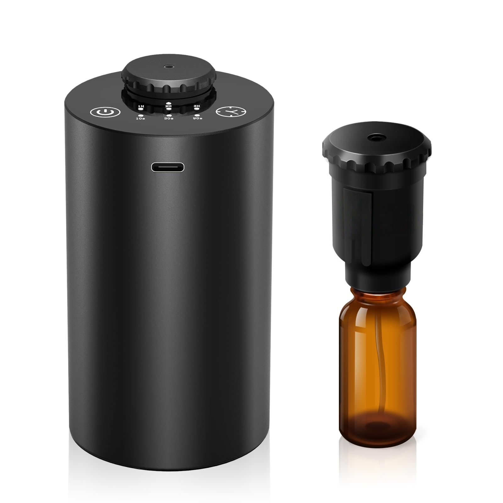 Home Fragrance System - Waterless Essential Oil Diffuser Battery Operated