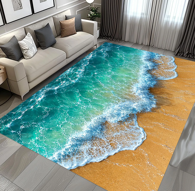 Ocean Waves Beach Rug, Nautica - đánh giá và giá Home Fragrance Ocean Breeze