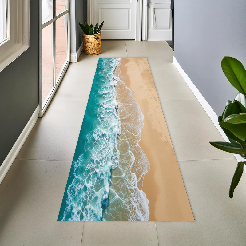 Beach Carpet Mat Rug Blue Ocea - đánh giá và giá Home Fragrance Ocean Breeze