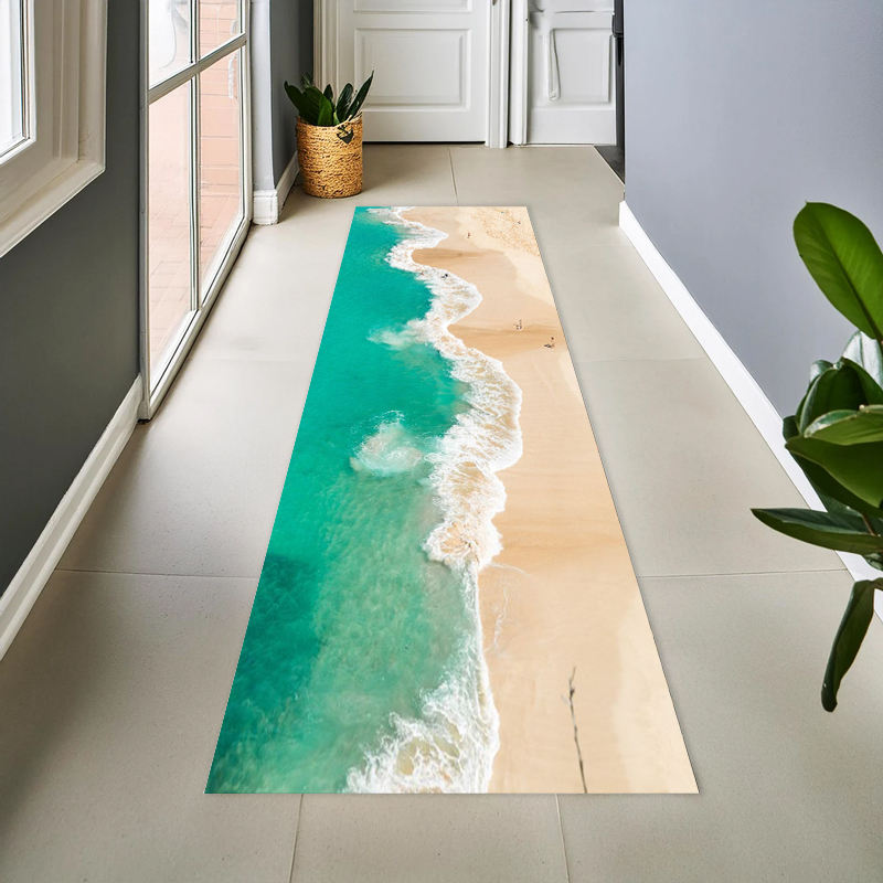 Beach Carpet Mat Rug Blue Ocea - đánh giá và giá Home Fragrance Ocean Breeze