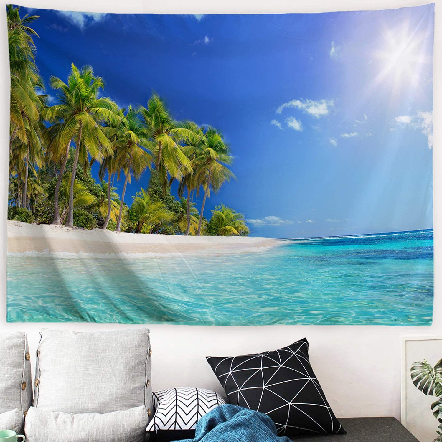 Beach Tapestry,Ocean Wave Land - đánh giá và giá Home Fragrance Ocean Breeze