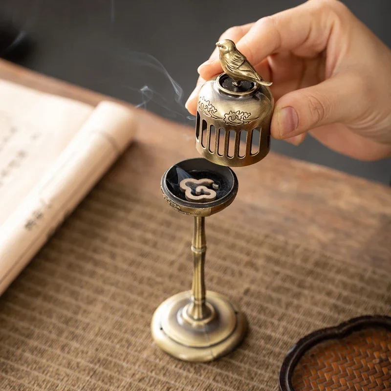 Matel Magpie Hollow Lamp Sanda - đánh giá và giá Home Fragrance Set