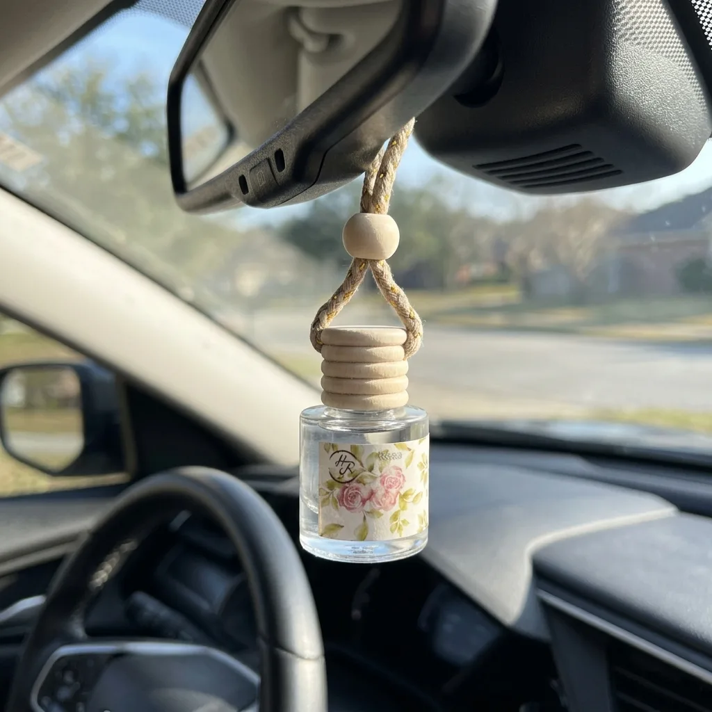 Mini Glass Bottle Hanging Car  - đánh giá và giá Home Fragrance Options