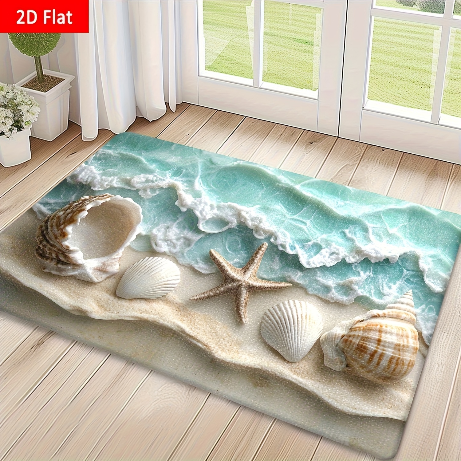 1pc 2D Flat Print Ocean Waves  - đánh giá và giá Home Fragrance Ocean Breeze