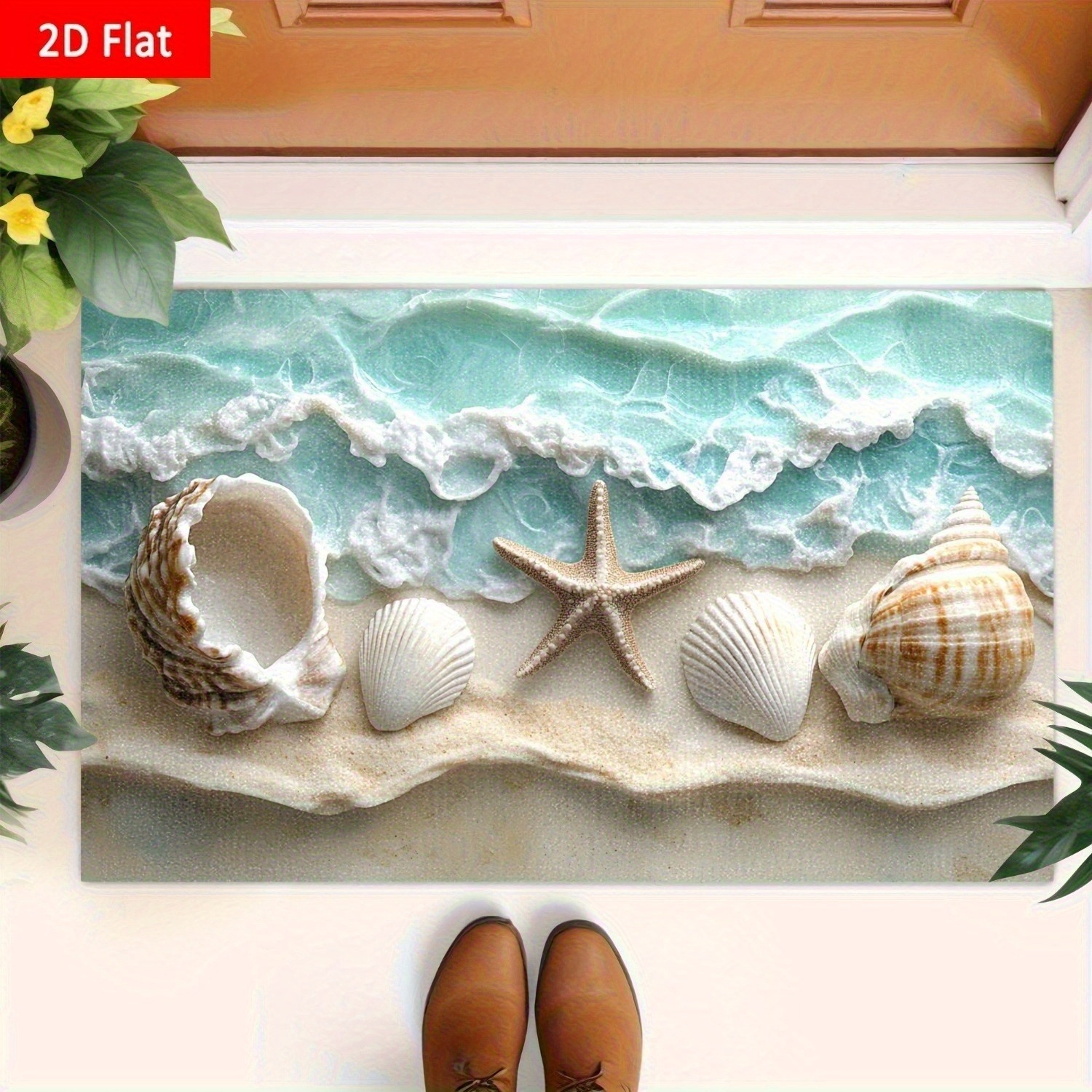 1pc 2D Flat Print Ocean Waves  - đánh giá và giá Home Fragrance Ocean Breeze