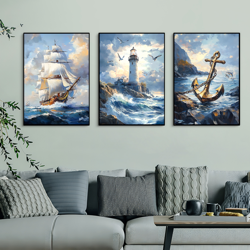 1PC/3PCS Landscape Sailboat Oc - đánh giá và giá Home Fragrance Ocean Breeze