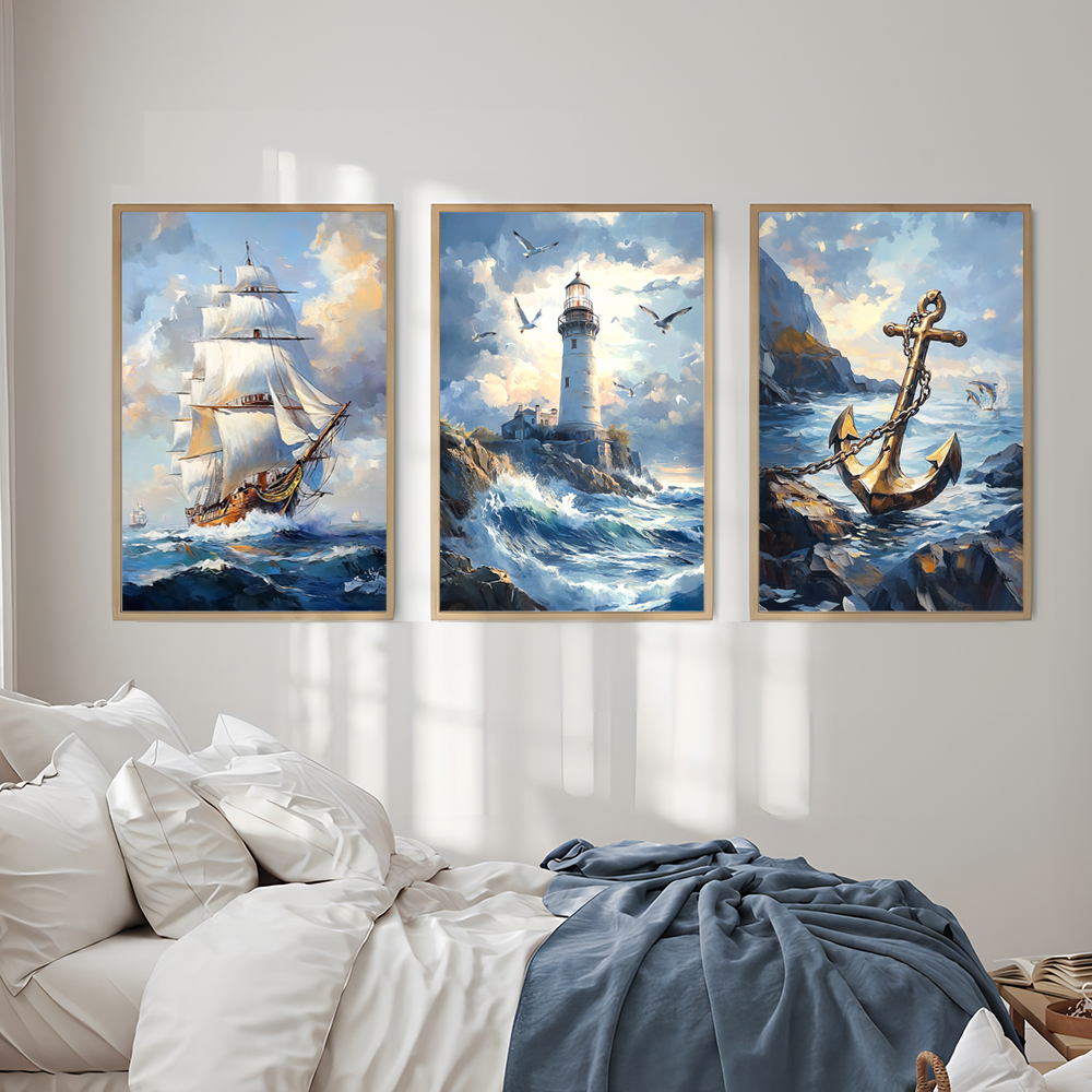 1PC/3PCS Landscape Sailboat Oc - đánh giá và giá Home Fragrance Ocean Breeze