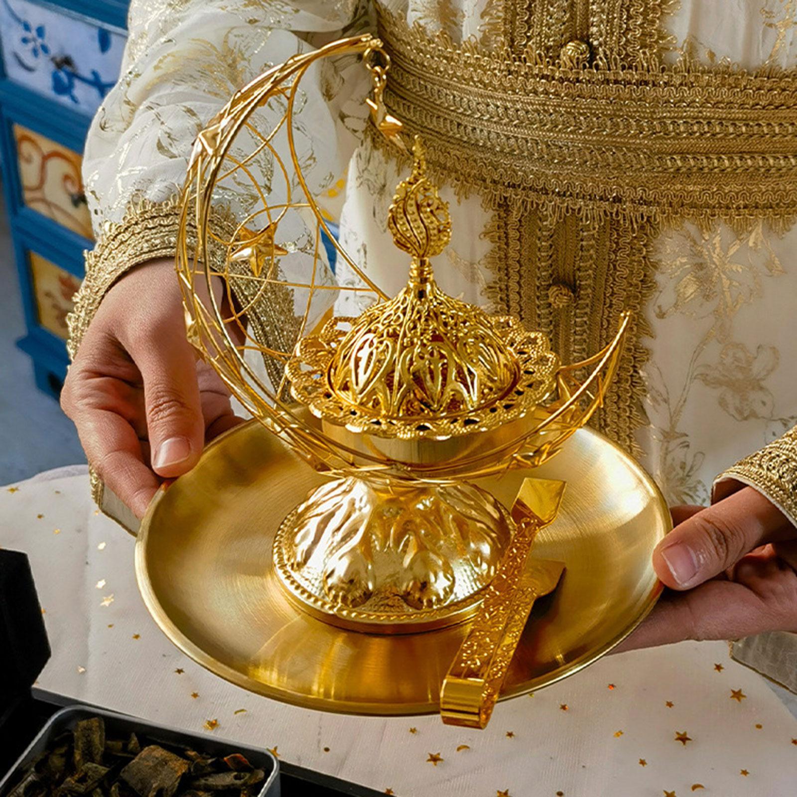 Golden Incense Burner Set with - đánh giá và giá Home Fragrance Set