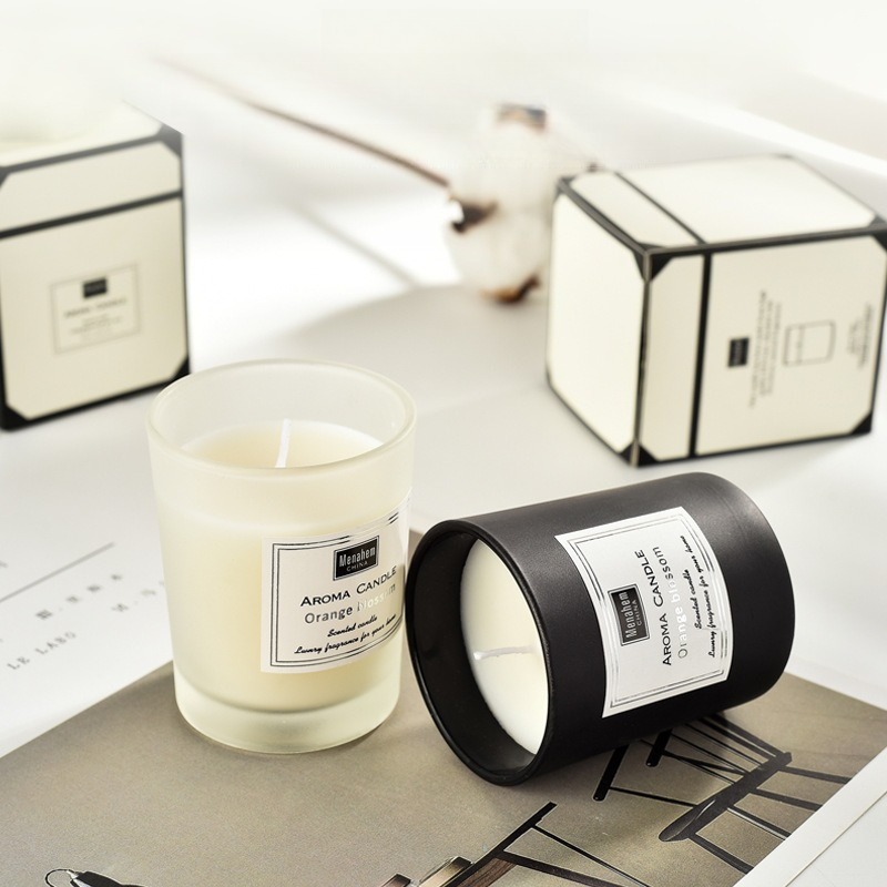 3-Color Glass Jar Scented Cand - đánh giá và giá Home Fragrance Options