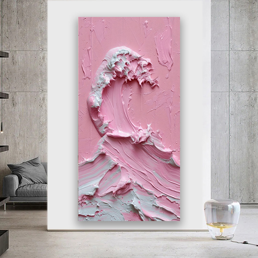 Pink Green Ocean Waves Oil Pai - đánh giá và giá Home Fragrance Ocean Breeze