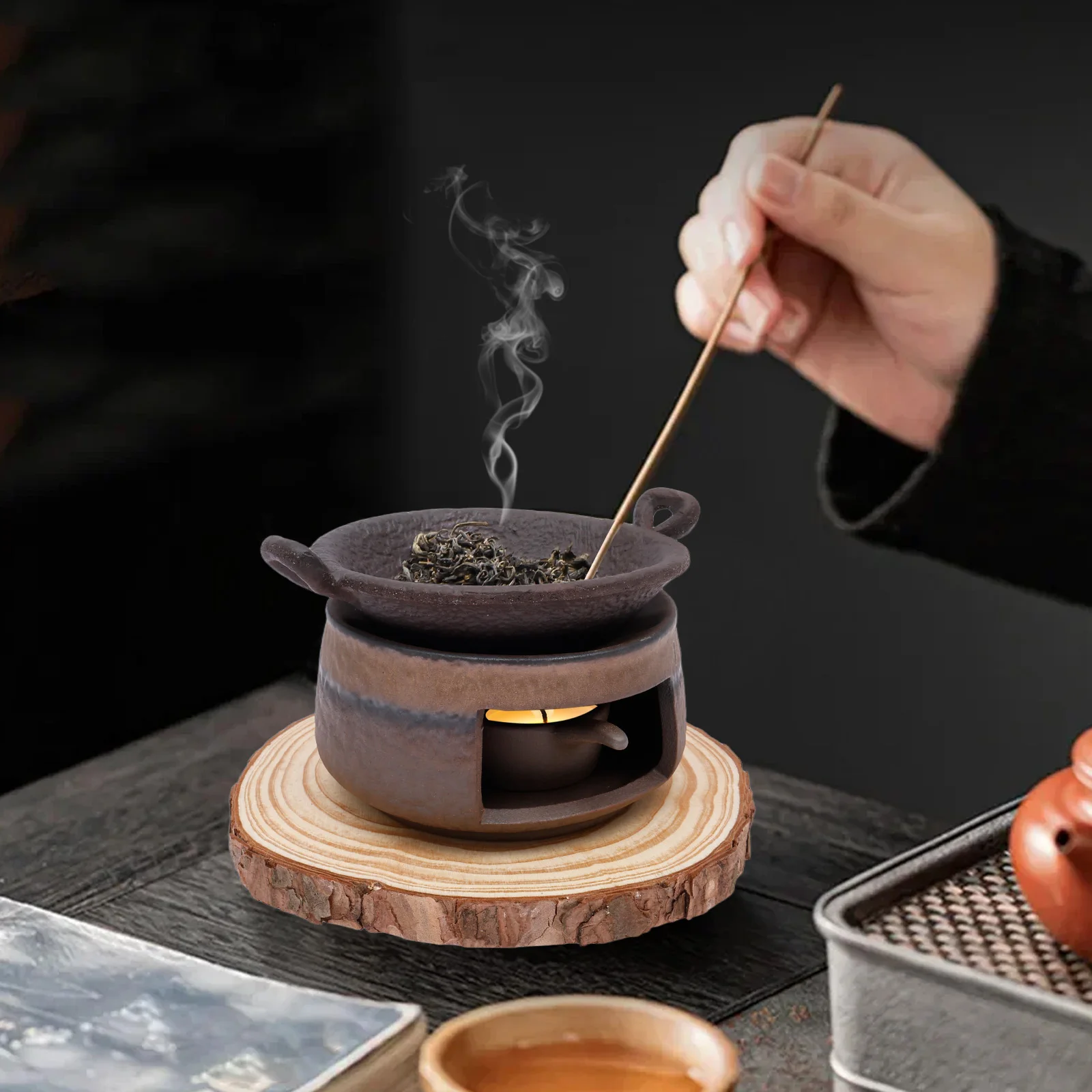 Ceramic Aromatherapy Stove Ess - đánh giá và giá Home Fragrance Set