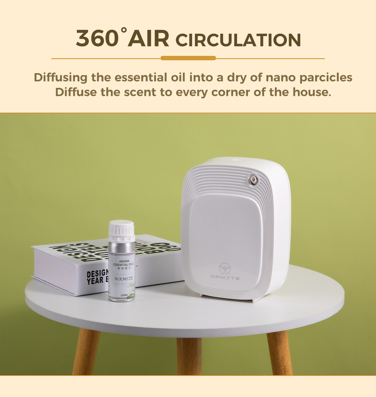 Namste 1000m³ Aroma Diffuser M - đánh giá và giá Home Fragrance Ideas